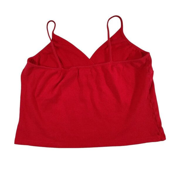 Vintage Y2K No Boundaries 2000s Red Babydoll Cami Tanktop - Picture 2 of 4